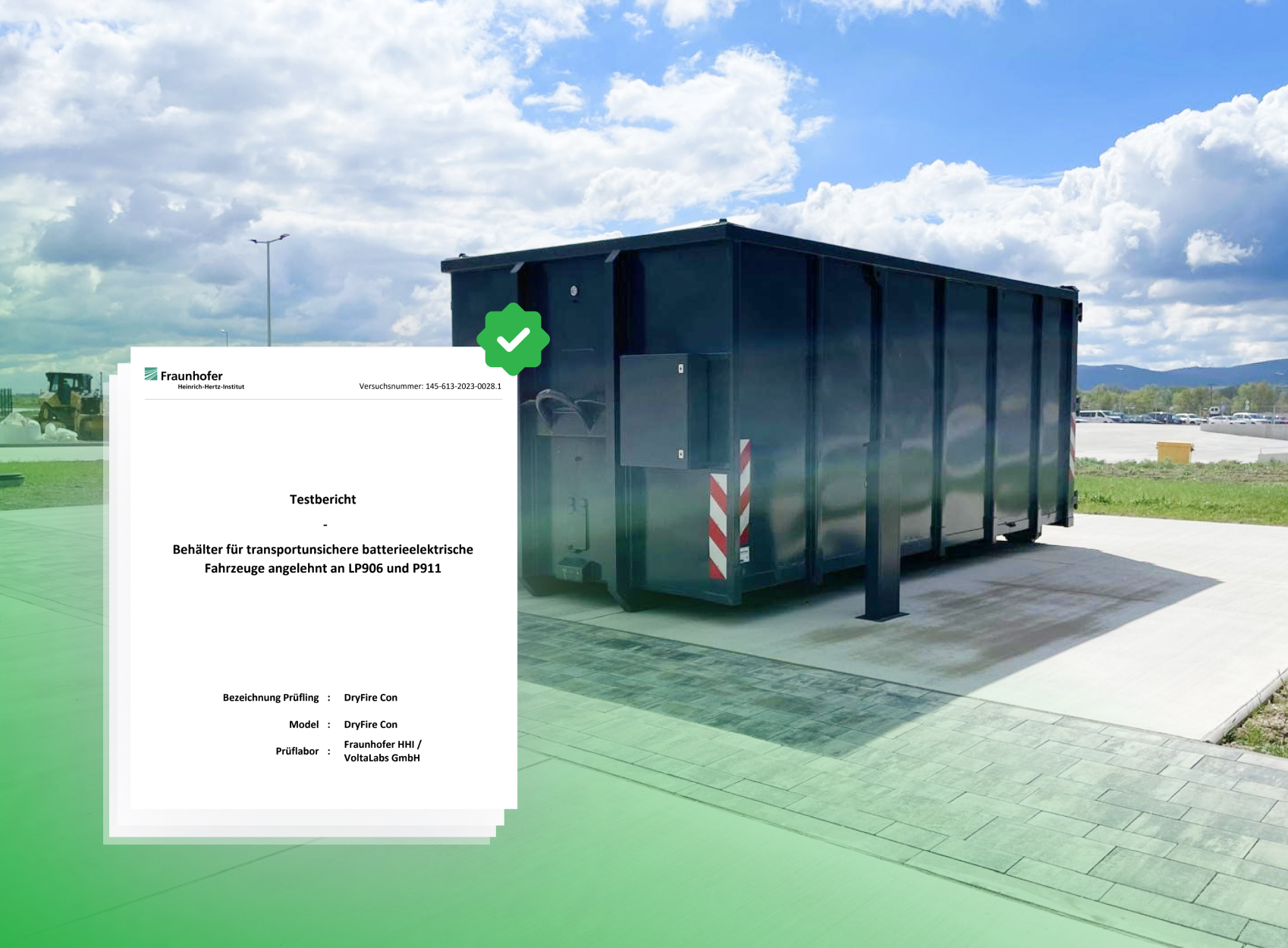 Dry Fire Con container